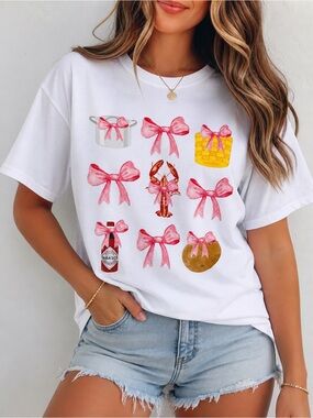 Crawfish Bow Short Sleeve Shirt